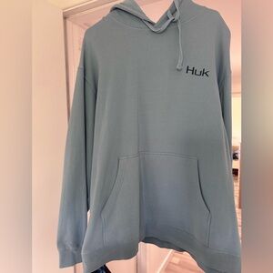 Huk Light Blue Pullover Hoodie